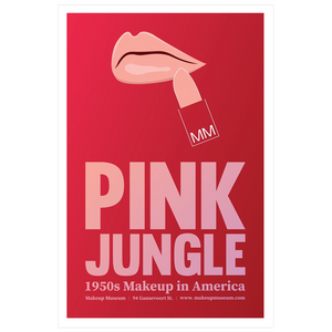 Pink Jungle Poster (Red)