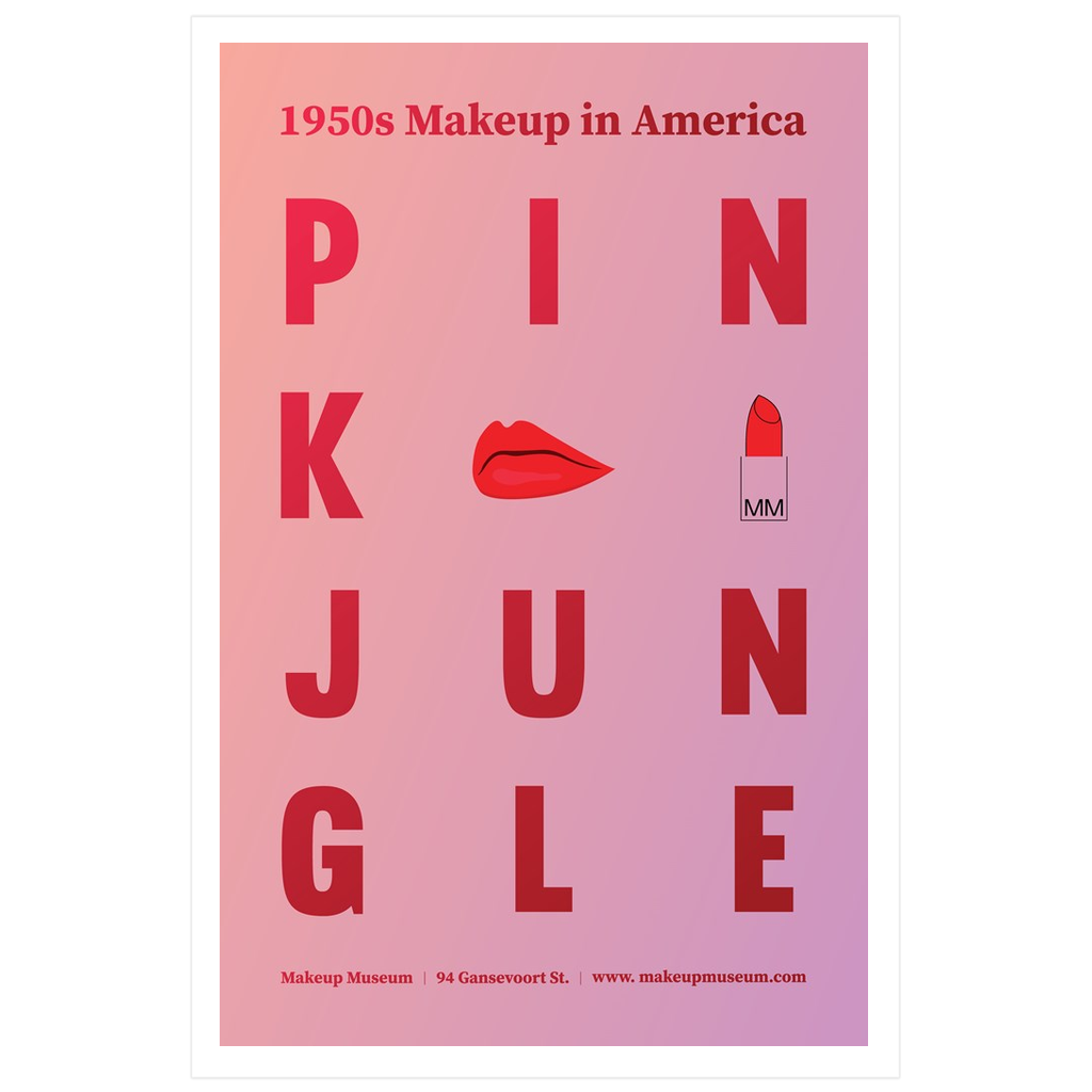 Pink Jungle Poster (Letters)